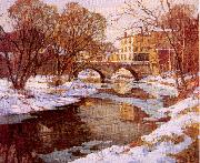 Choate Bridge, Winter Mulhaupt, Frederick John